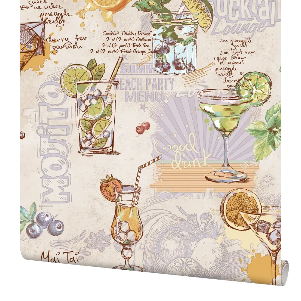 Обои виниловые Elysium Санрайз бежевые 0.53 м 902801 STLM-2123279