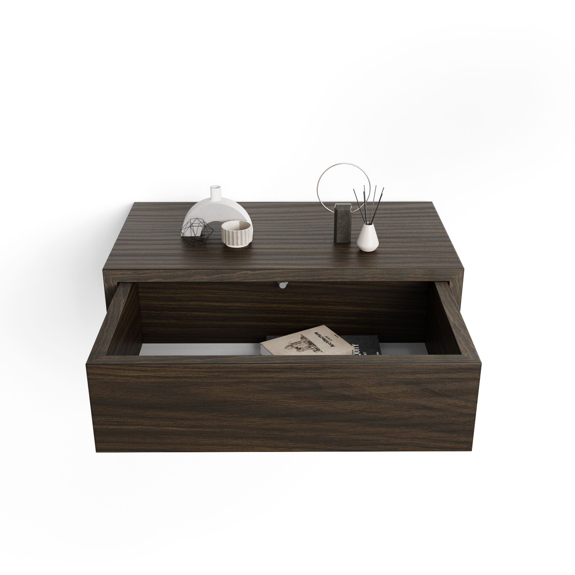 Прикроватная тумбочка с выдвижным ящиком Mobili Fiver RICCARDO ARCH-00064333 - Вид №19