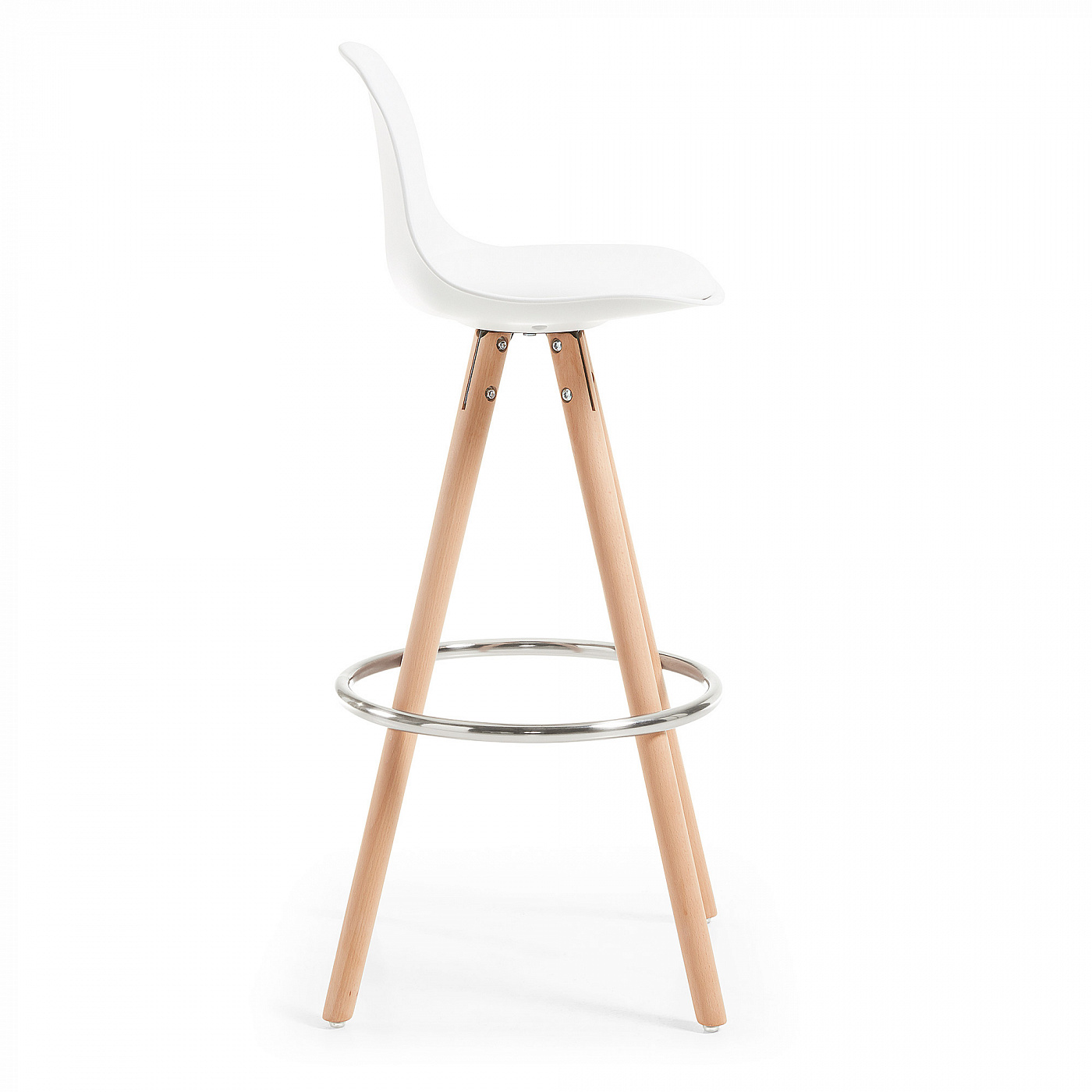 036133 Барный стул белый La Forma Stag  - Вид №1