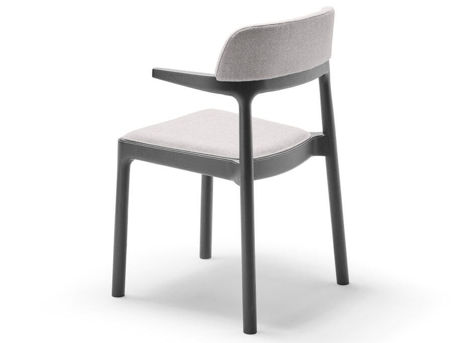 Деревянный штабелируемый стул с мягким сиденьем ALKI ORRIA ARCH-00091551 - Вид №8