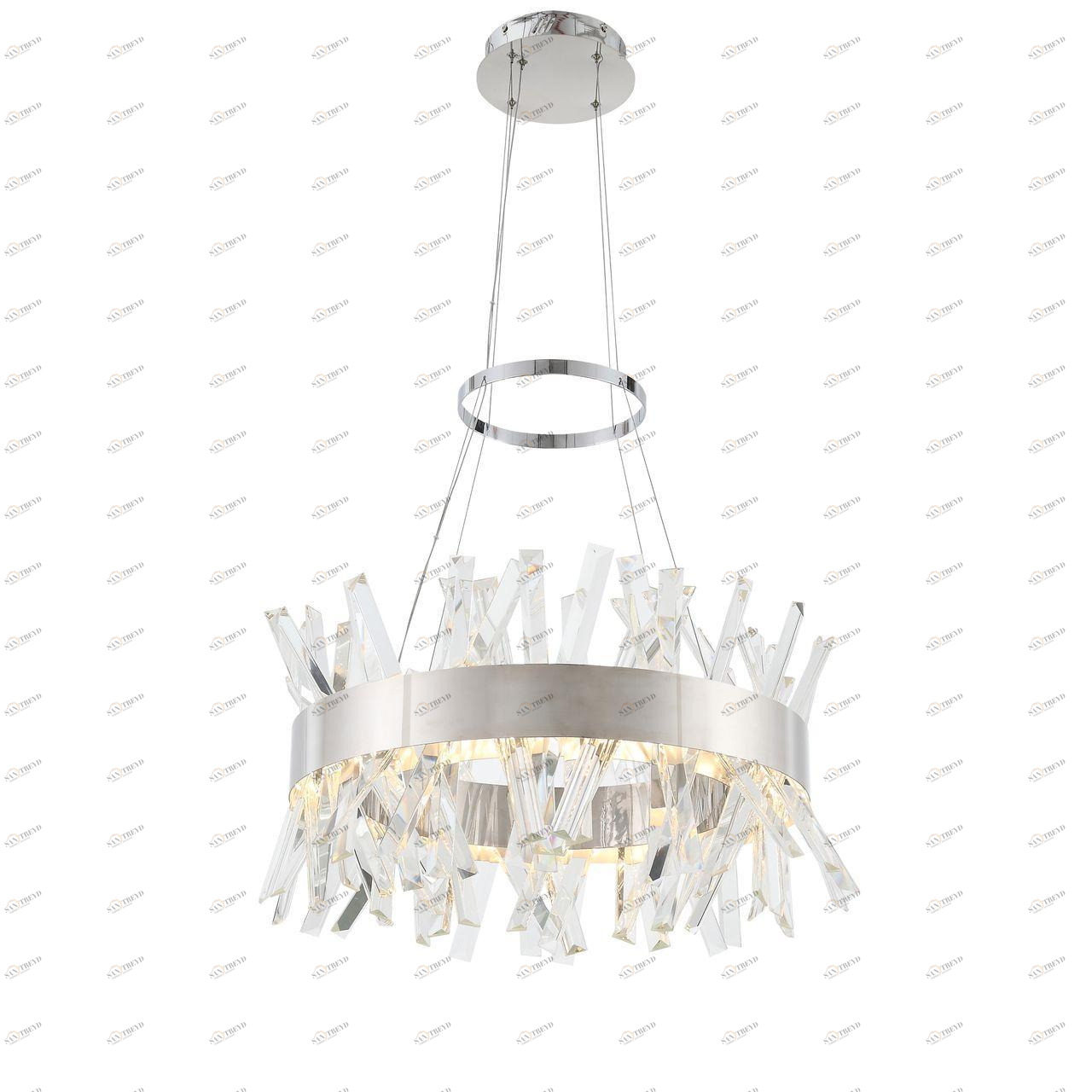 Подвесной светодиодный светильник ST Luce Ghiolo SL384.103.01 ST LUCE ДИЗАЙНЕРСКИЕ, GHIOLO 276126 Хром 