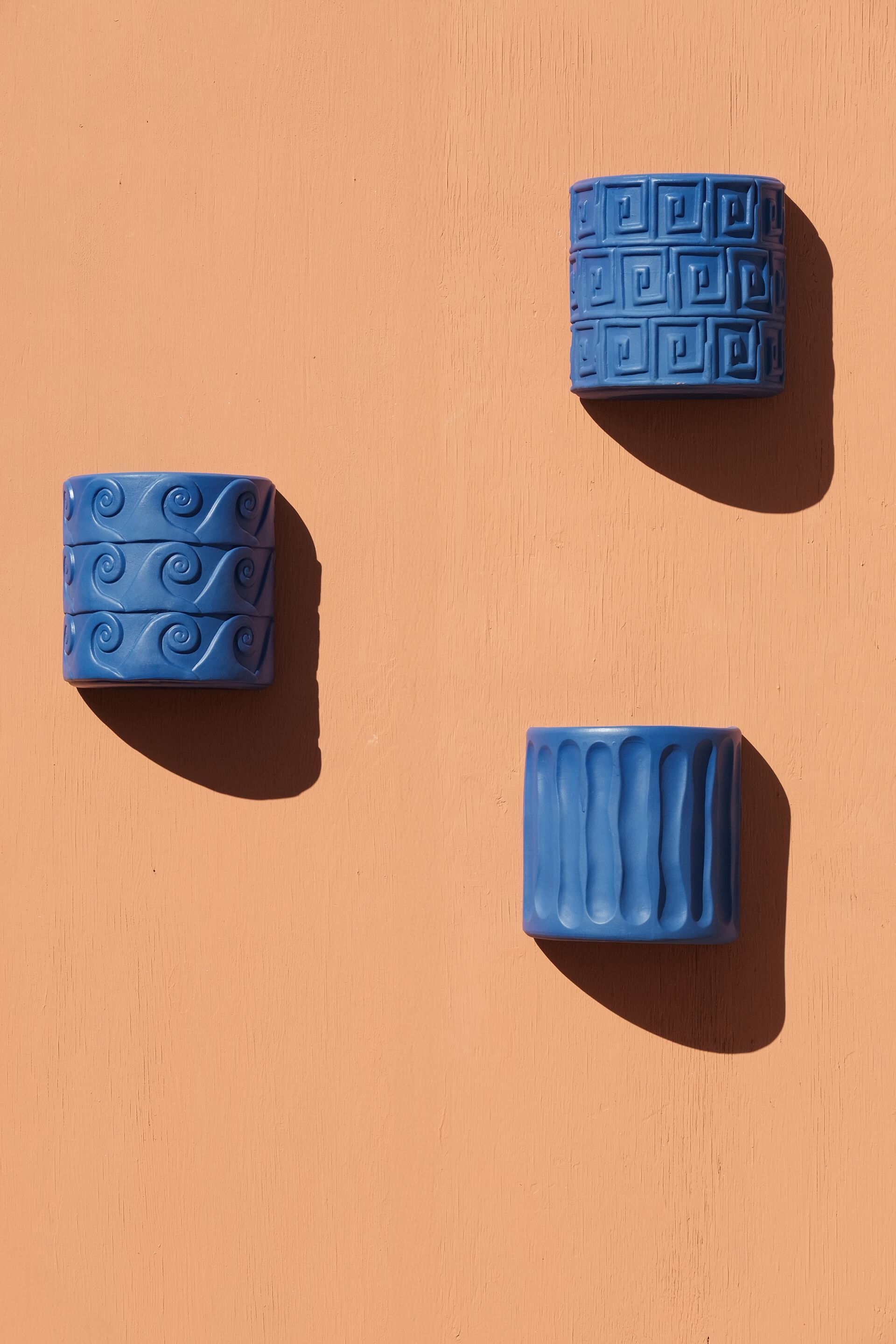 Терракотовая настенная ВАЗа Seletti Magna Graecia Cobalt ARCH-00126877 - Вид №3