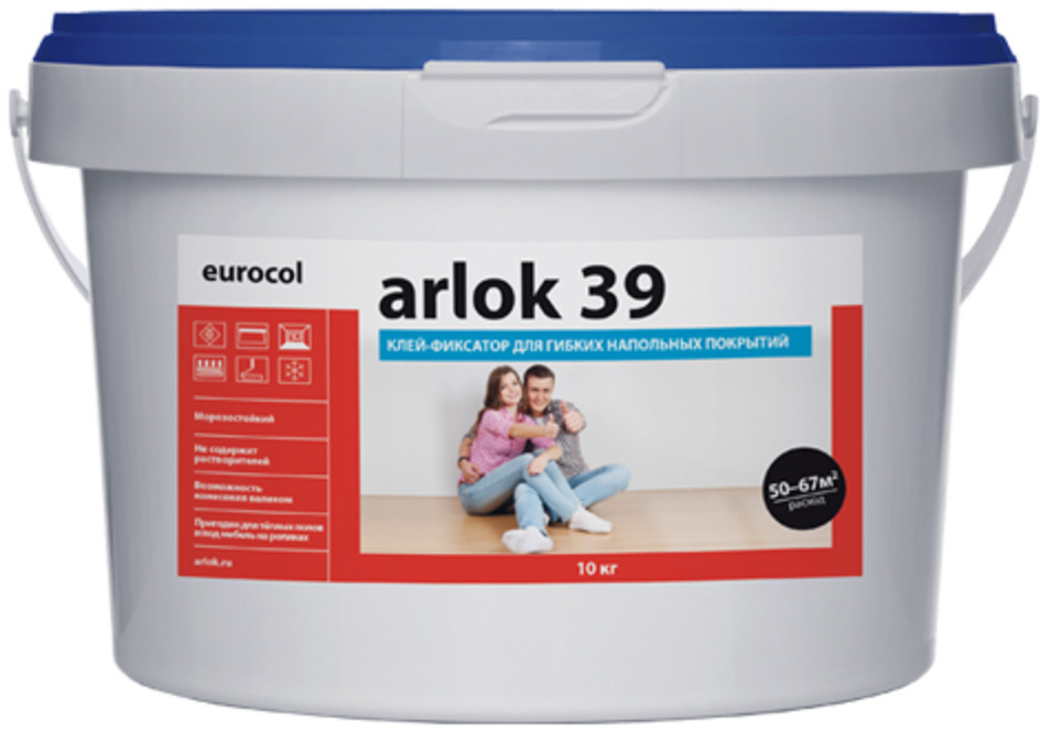 90339249 Клей- фиксатор для линолеума и ковролина 39 1 кг STLM-0190880 ARLOK