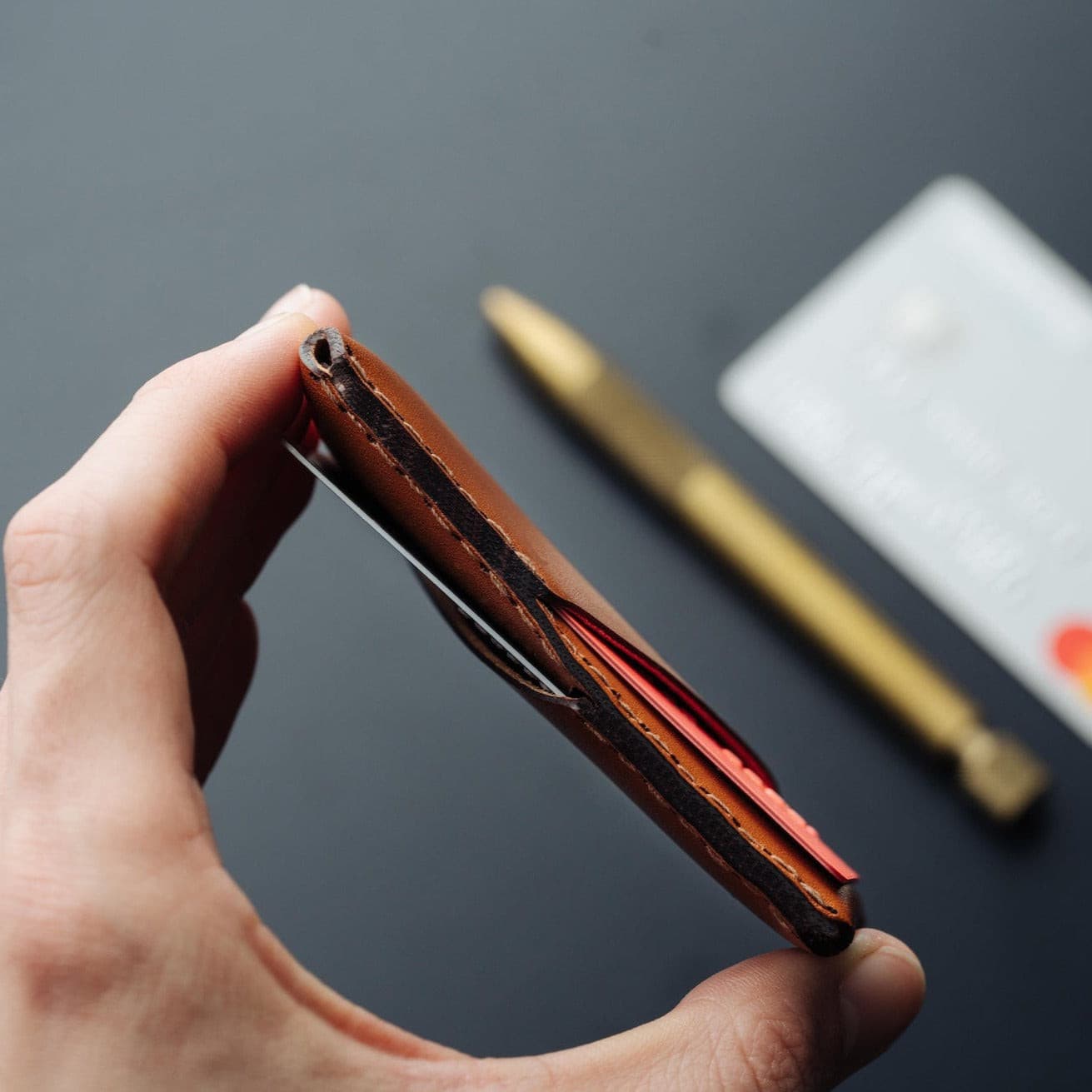 W110WHIS Визитница Winston - виски Wingback  - Вид №2