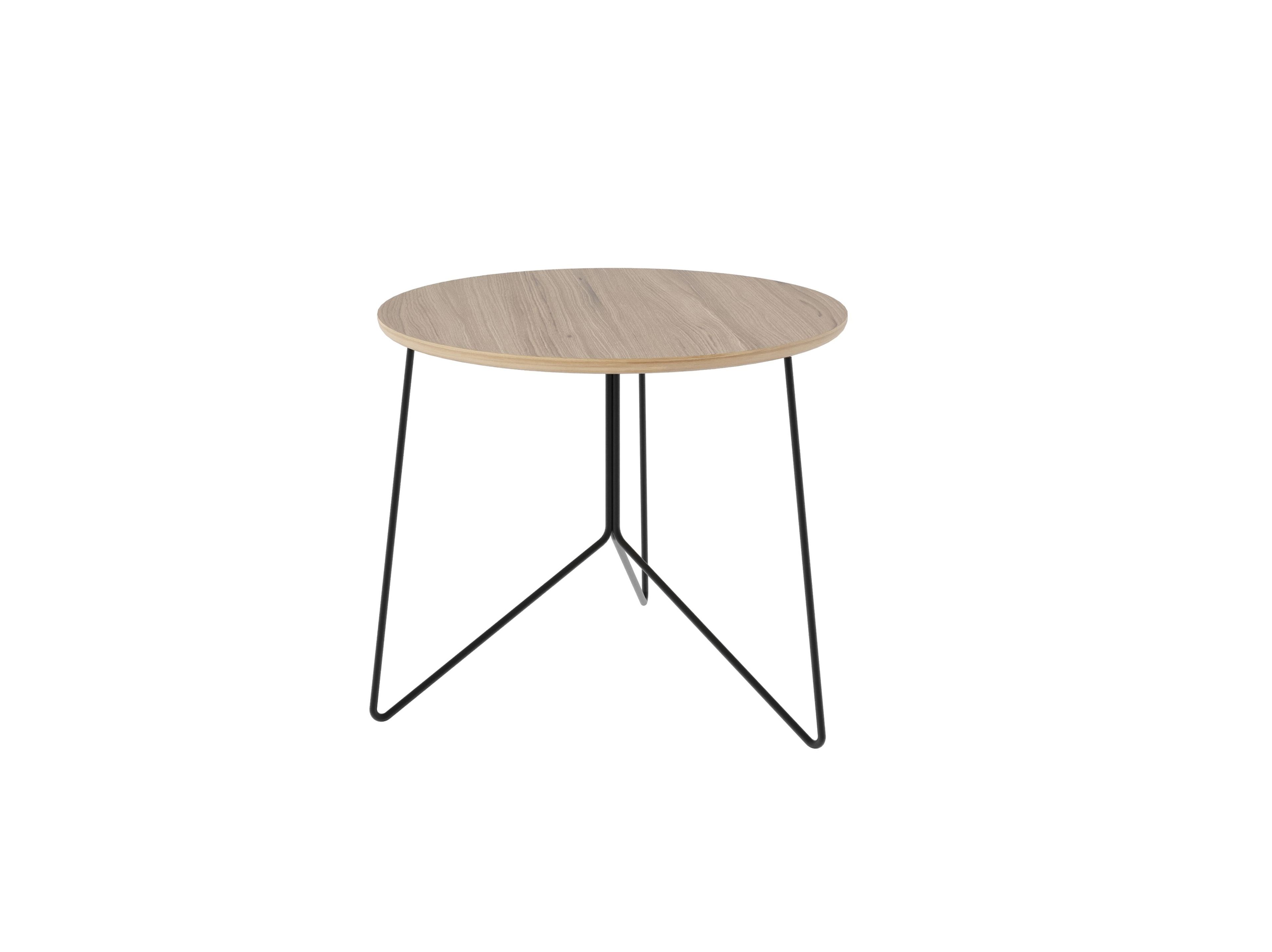 Круглый березовый журнальный столик Müller Small Living MIRO ARCH-00001885 - Вид №1