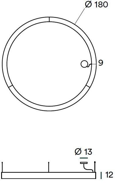 Gibas Светодиодная подвесная лампа Snake 110/28 - Вид №2