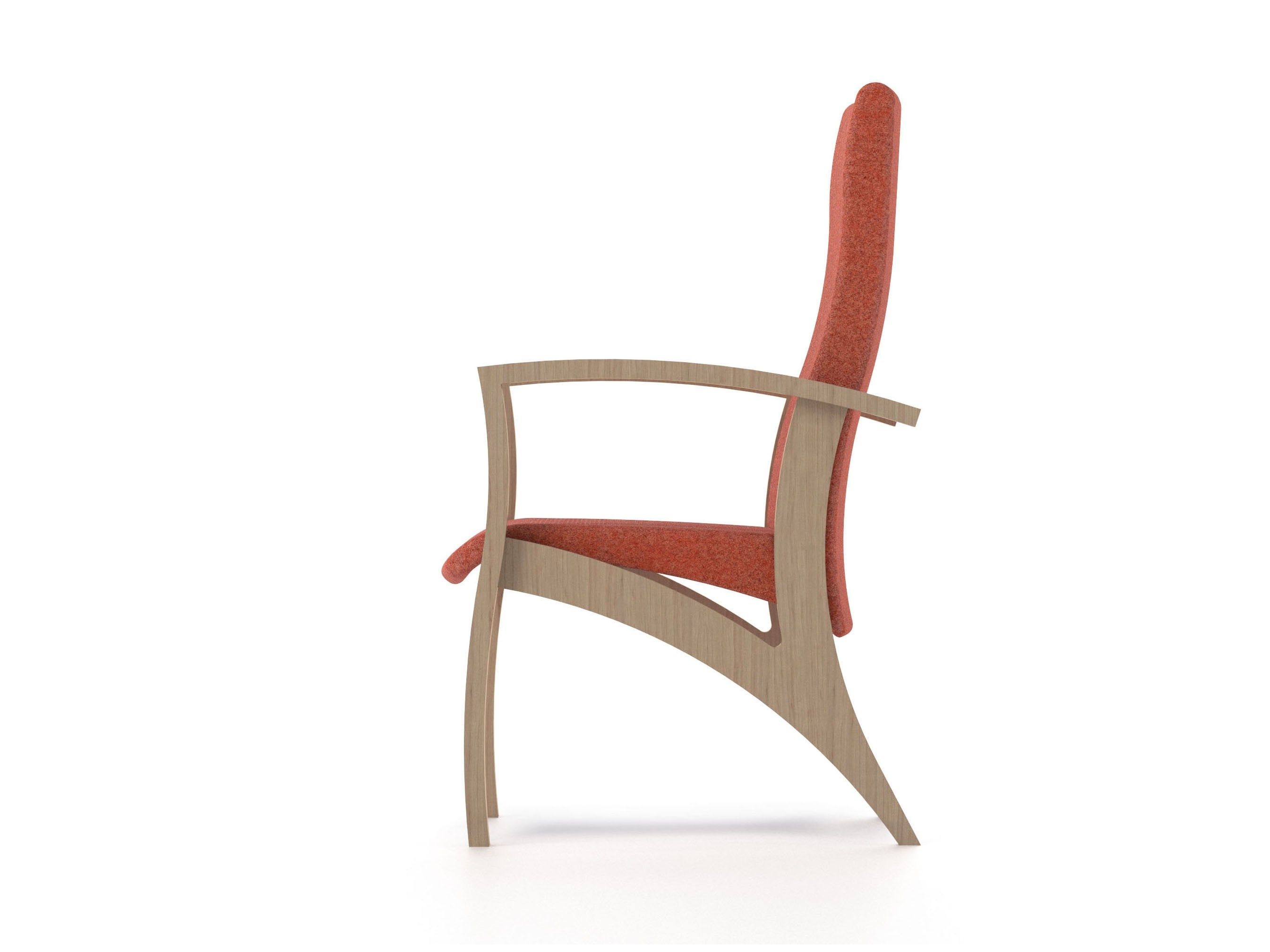 Тканевое кресло с высокой спинкой PIAVAL THEOREMA-Health &amp ARCH-00133054 - Вид №4