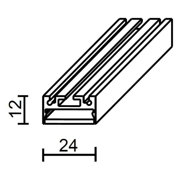 Профиль для линейного освещения Brillamenti Бар ARCH-00093524 - Вид №3