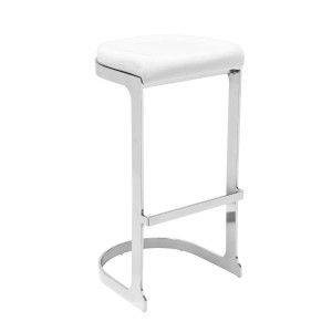 700440-19 ABHIKA ТАРЕЛКА GARDA VELVET WHITE/SILVER