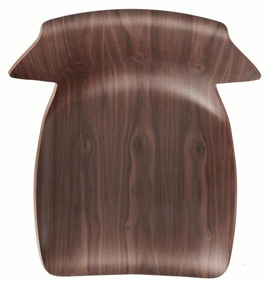 BassamFellows Стул из стали и дерева Petal Cb-29m - Вид №5