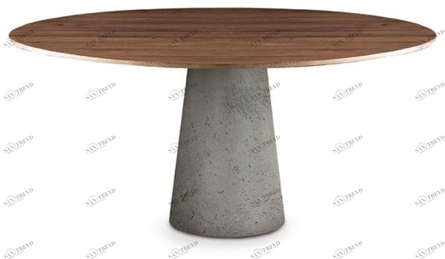 Oliver B. Круглый стол из массива дерева Oliver b. wild sun-id-1349473