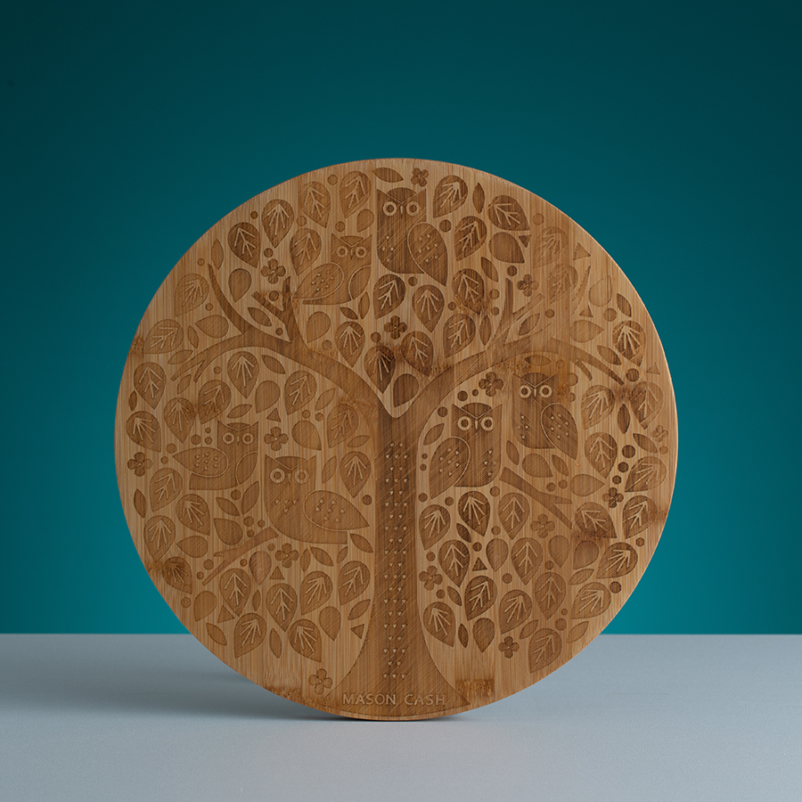 2002.220 Доска сервировочная бамбуковая in the forest, D32 см Mason Cash  - Вид №1