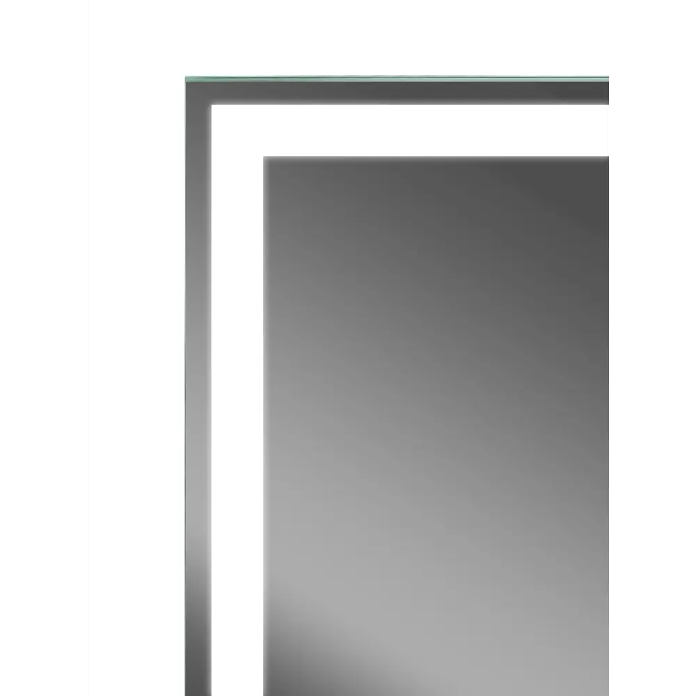 Шкаф зеркальный подвесной Montero Black LED с подсветкой 100x80 см цвет черный 89180066 STLM-2102448 Santreyd - Вид №3