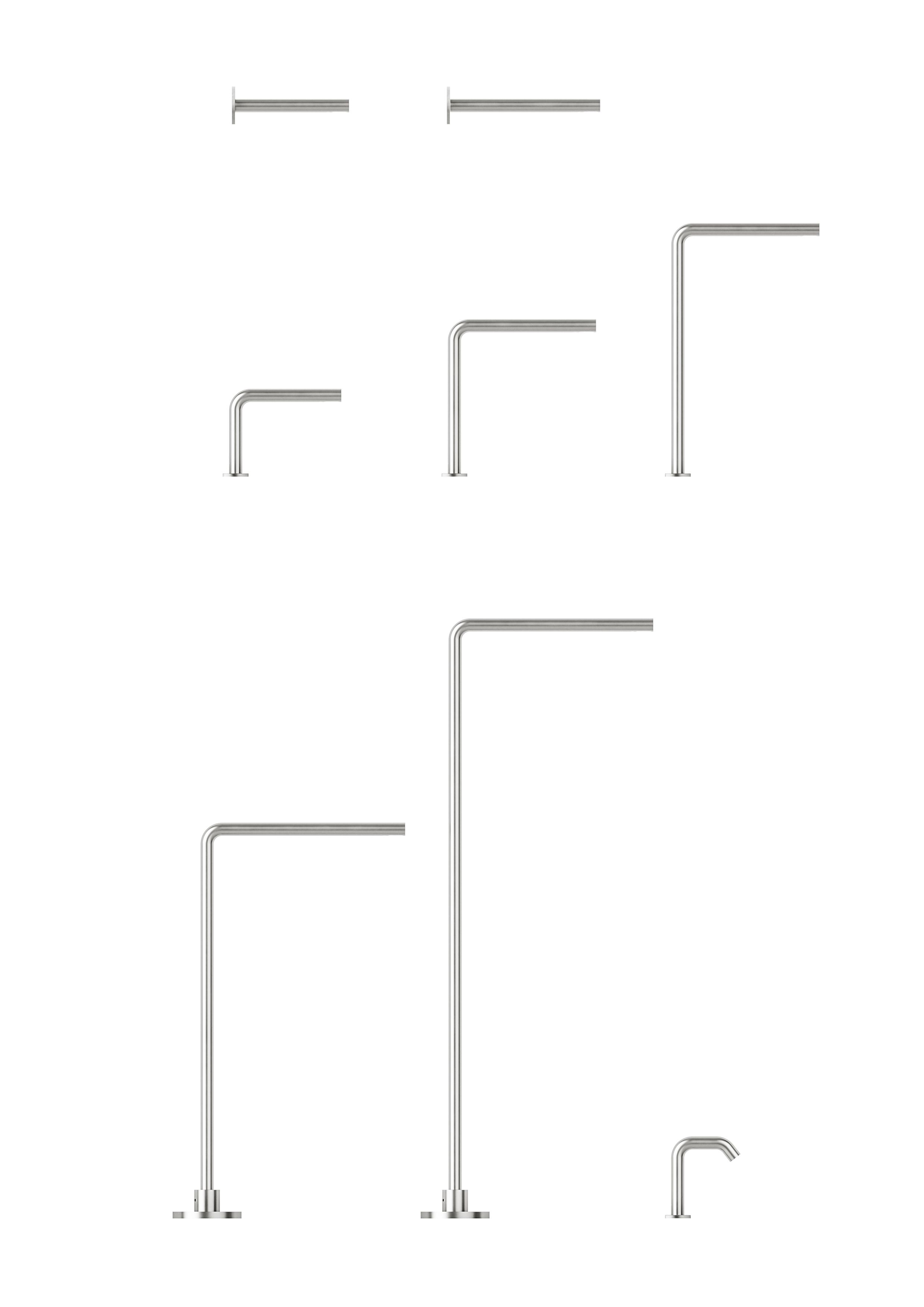 Настенный смеситель для раковины из нержавеющей стали с 2 отверстиями Falper водоносный горизонт ARCH-00072856 - Вид №8