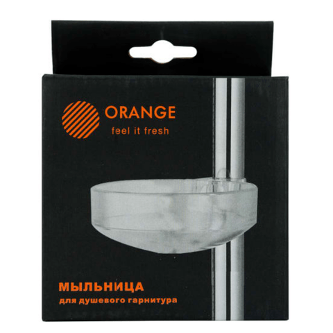Мыльница прозрачная ORANGE SOAP DISH-T Хром sun-id-1517233 - Вид №1