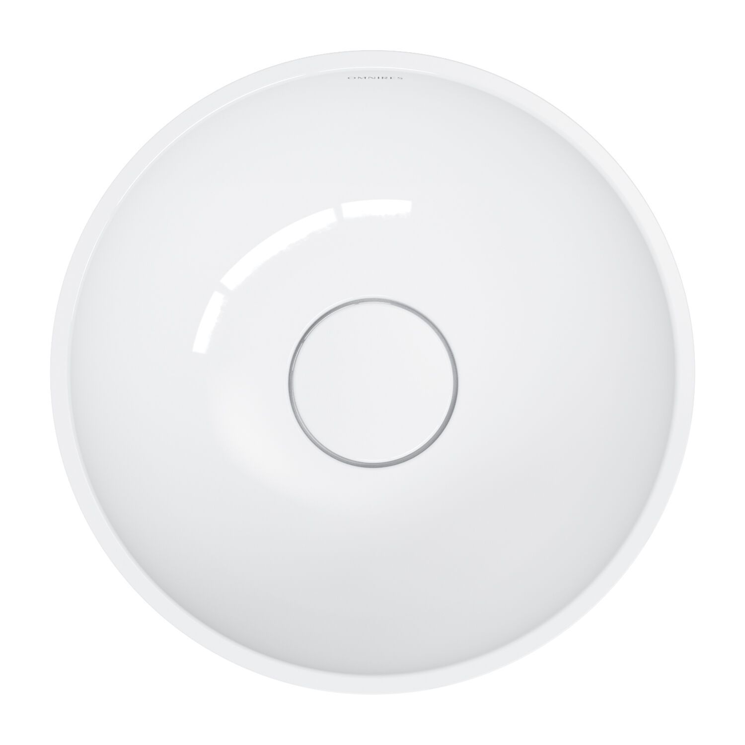 Круглый умывальник из композитного материала OMNIRES SHELL M+ SHELL350UN ARCH-00125635 - Вид №7