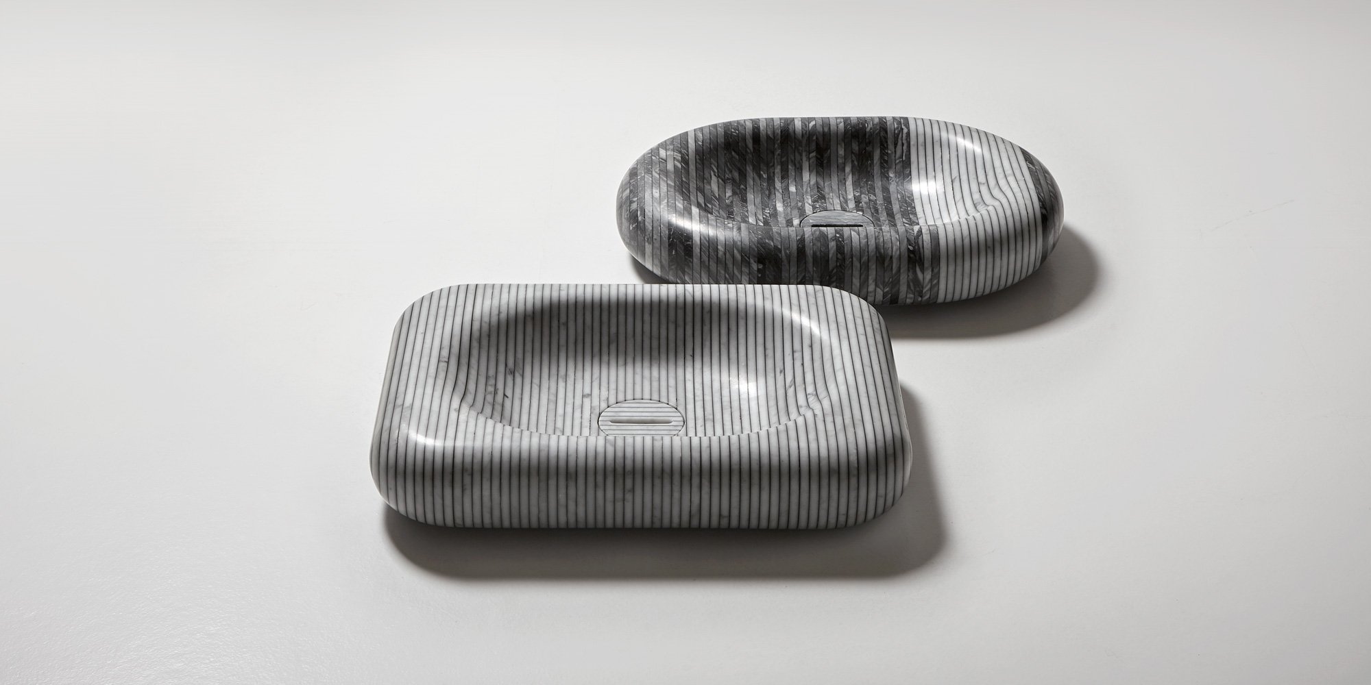 Gessati Накладная раковина на столешницу  прямоугольная Antoniolupi  - Вид №8