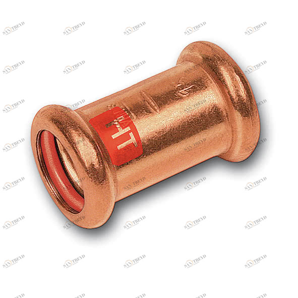 11227035 SANHA 12270 пресс-фитинг солн.,медь, муфта ВПр-ВПр 35 мм 