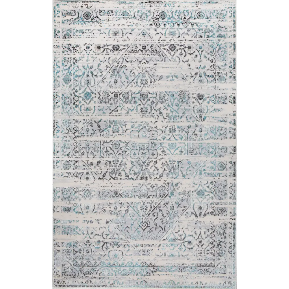 Ковёр «Эрин» 701X, 2.4х3.4 м, цвет бирюзовый 82186729 STLM-2048583 CTIM 