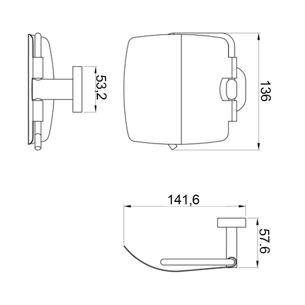 Бумагодержатель Raiber R50109 R50109 Santreyd  - Вид №2