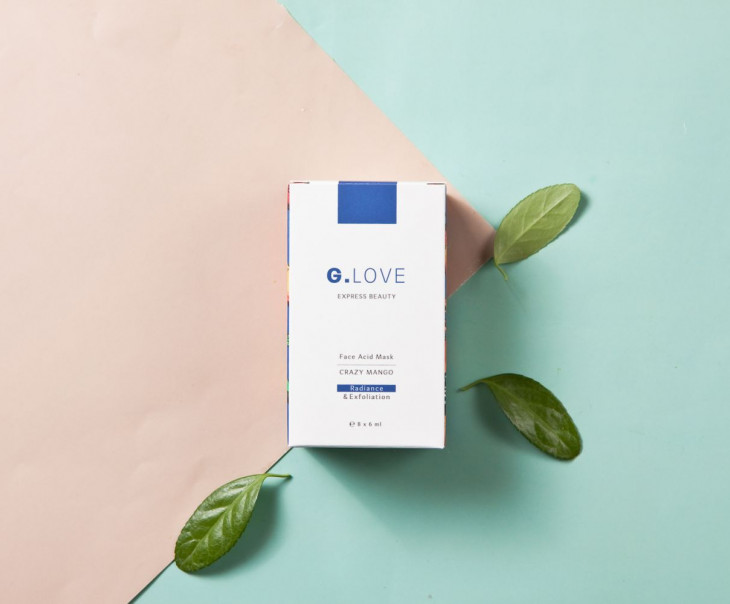 7705 Маска для лица "Сияние и Эксфолиация" Вкусляндия 