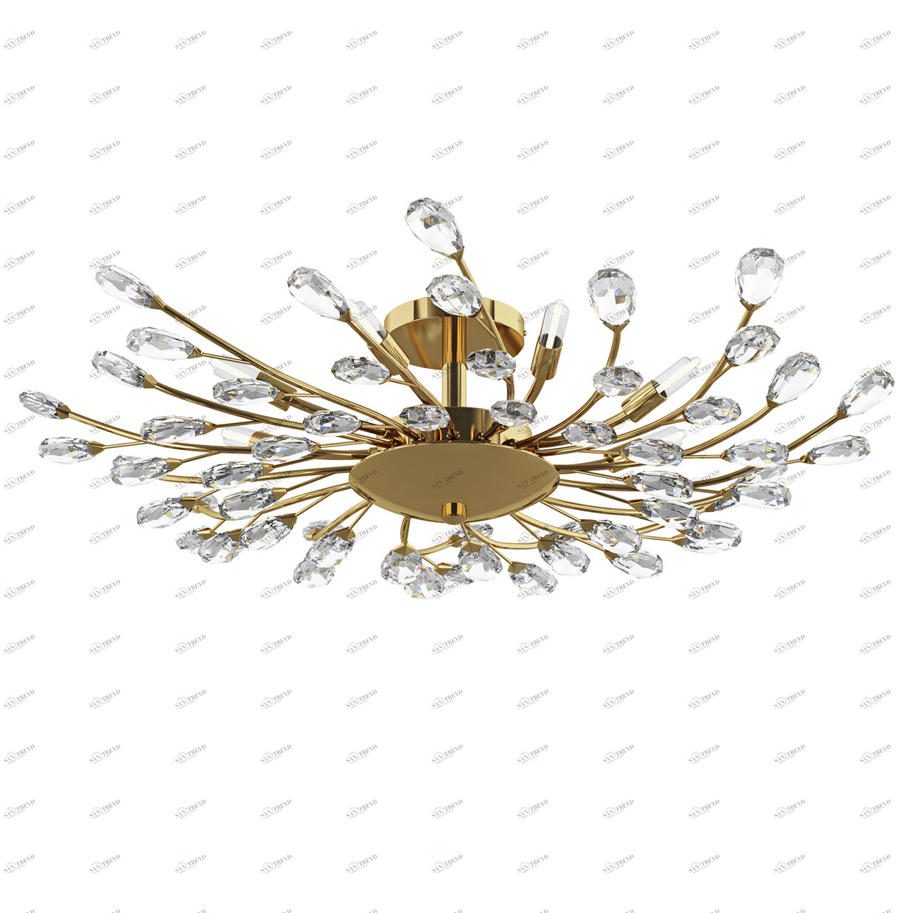 Потолочная люстра Lightstar Isabelle 791182 LIGHTSTAR ДИЗАЙНЕРСКИЕ, ISABELLE 058254 Золотой 