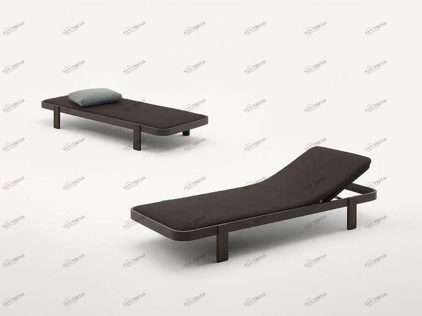 Paola Lenti Складной штабелируемый садовый шезлонг sun-id-1398883