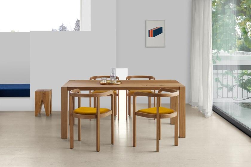 e15 Стул дубовый с подлокотниками  Rh01  - Вид №8