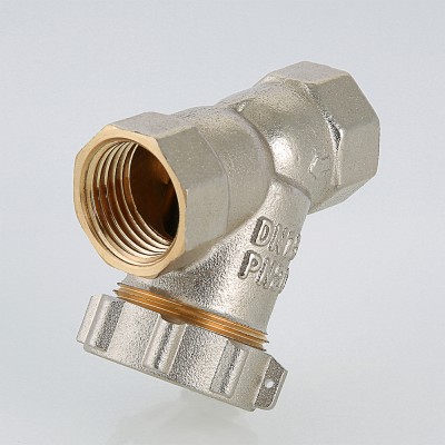 VT.193.N.04 Фильтр механической очистки косой c заглушкой Valtec 1/2"  - Вид №11