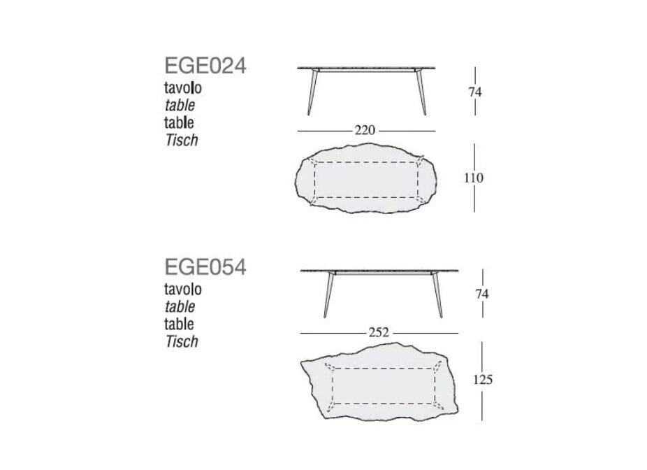 Стол Edra для интерьера ARCH-00042790 - Вид №11