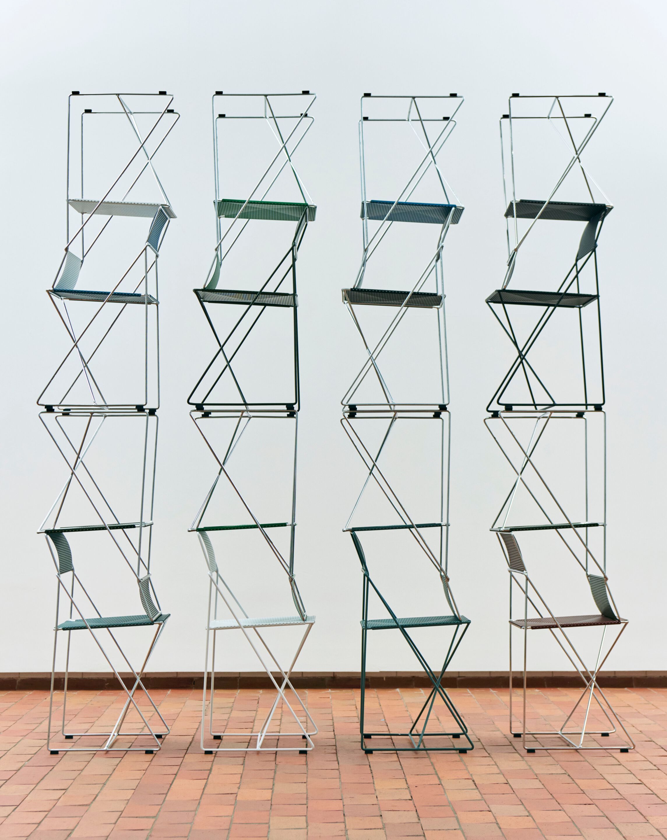 Штабелируемый стальной стул с порошковым покрытием In Stock Hay ARCH-00029771 - Вид №7