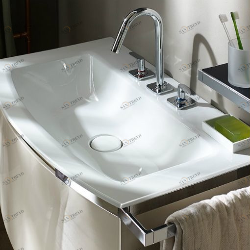 Комплект мебели для ванной комнаты композиция № 1 Burgbad Yso КОМПОЗИЦИЯ1