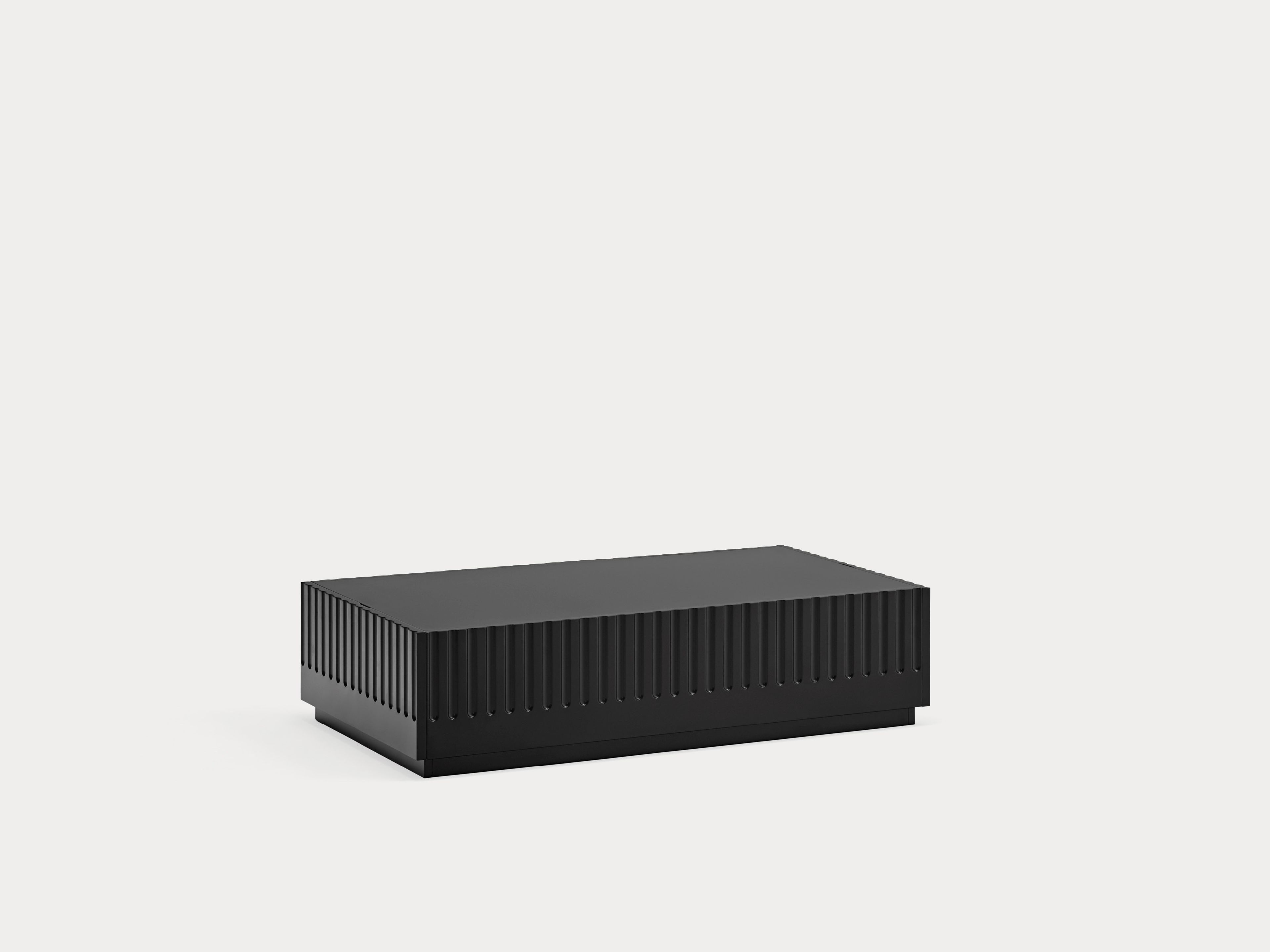 Низкий журнальный столик из МДФ с отсеком для хранения TEULAT Doric ARCH-00068030 - Вид №4