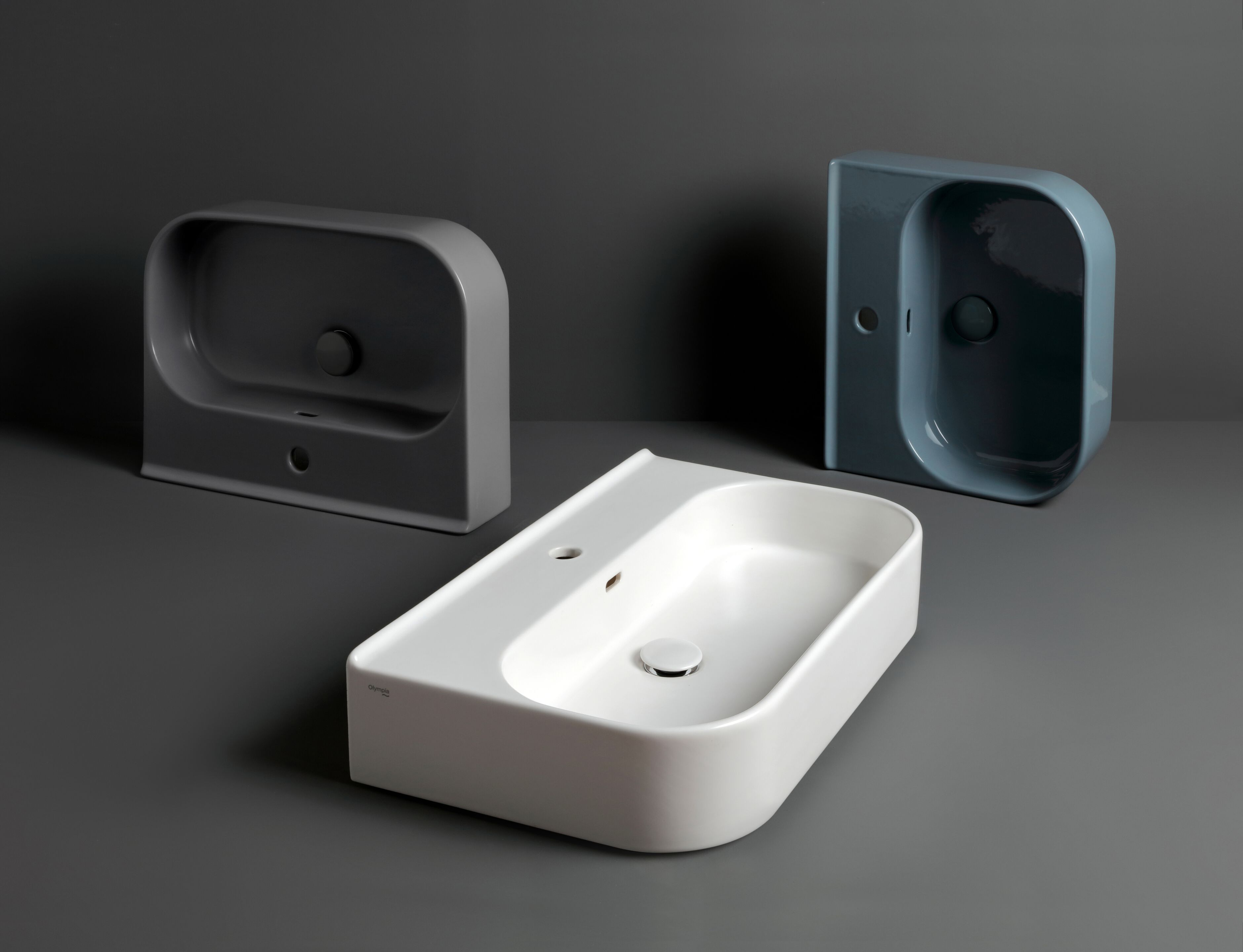 Керамическая овальная подвесная раковина Olympia Ceramica Synthesis Eco ARCH-00021465 - Вид №3