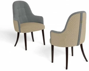 Barnini Oseo Стул с обивкой и подлокотниками Richmond upon thames Rc120