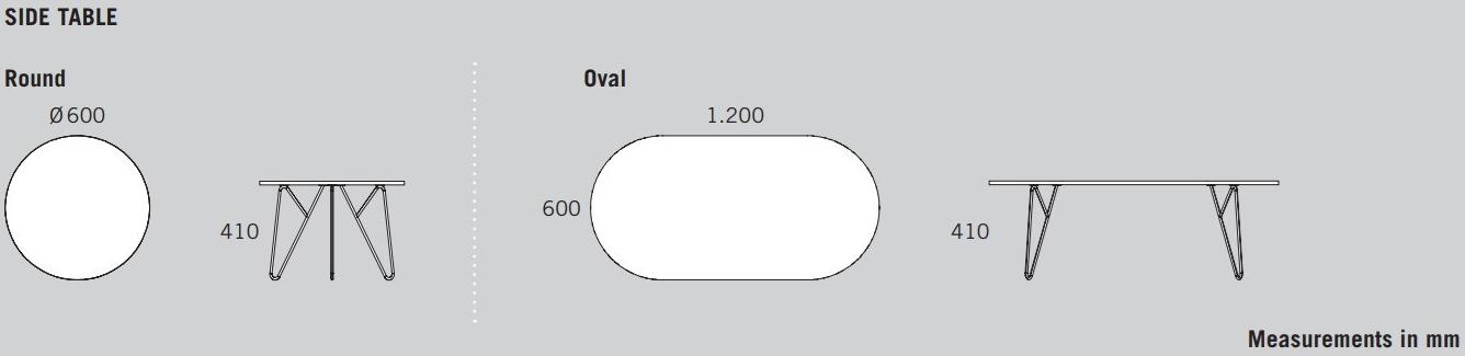 BENE Овальный журнальный столик Studio sun-id-1428817 - Вид №2