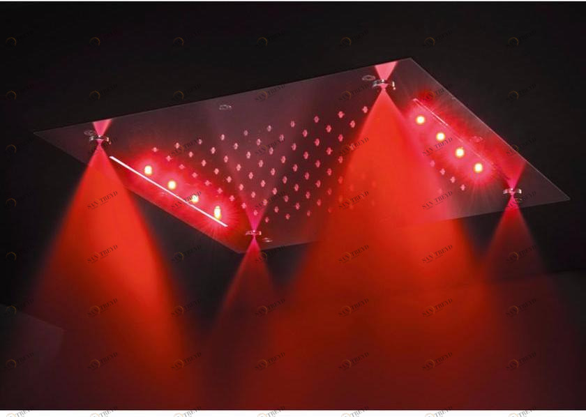 Radomonte Встроенная лейка для струйного душа с хромотерапией  Pia4 