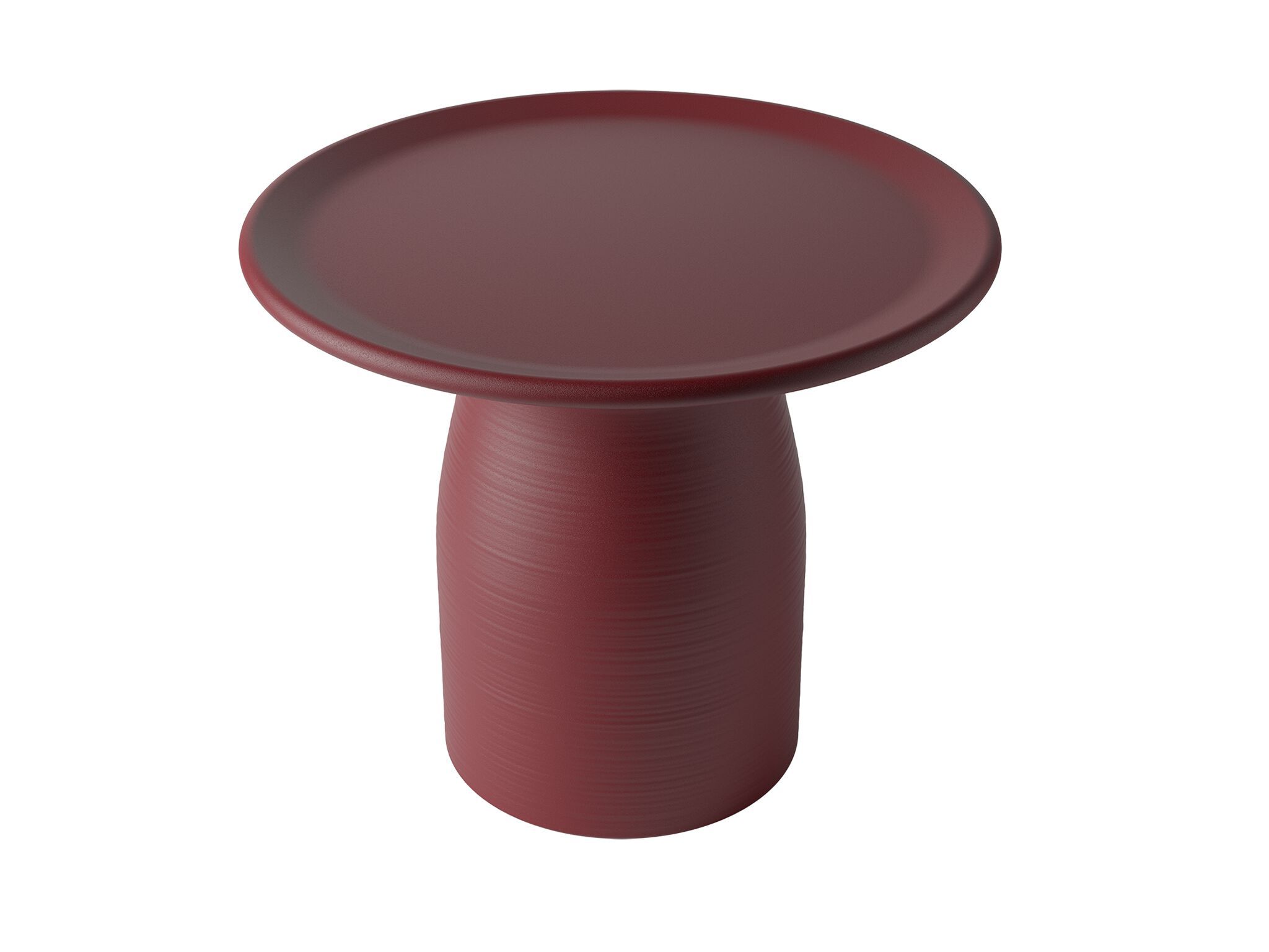 Полиэтилен круглый низкий журнальный столик Qeeboo Toto, Totino, Tata ARCH-00101281 - Вид №7