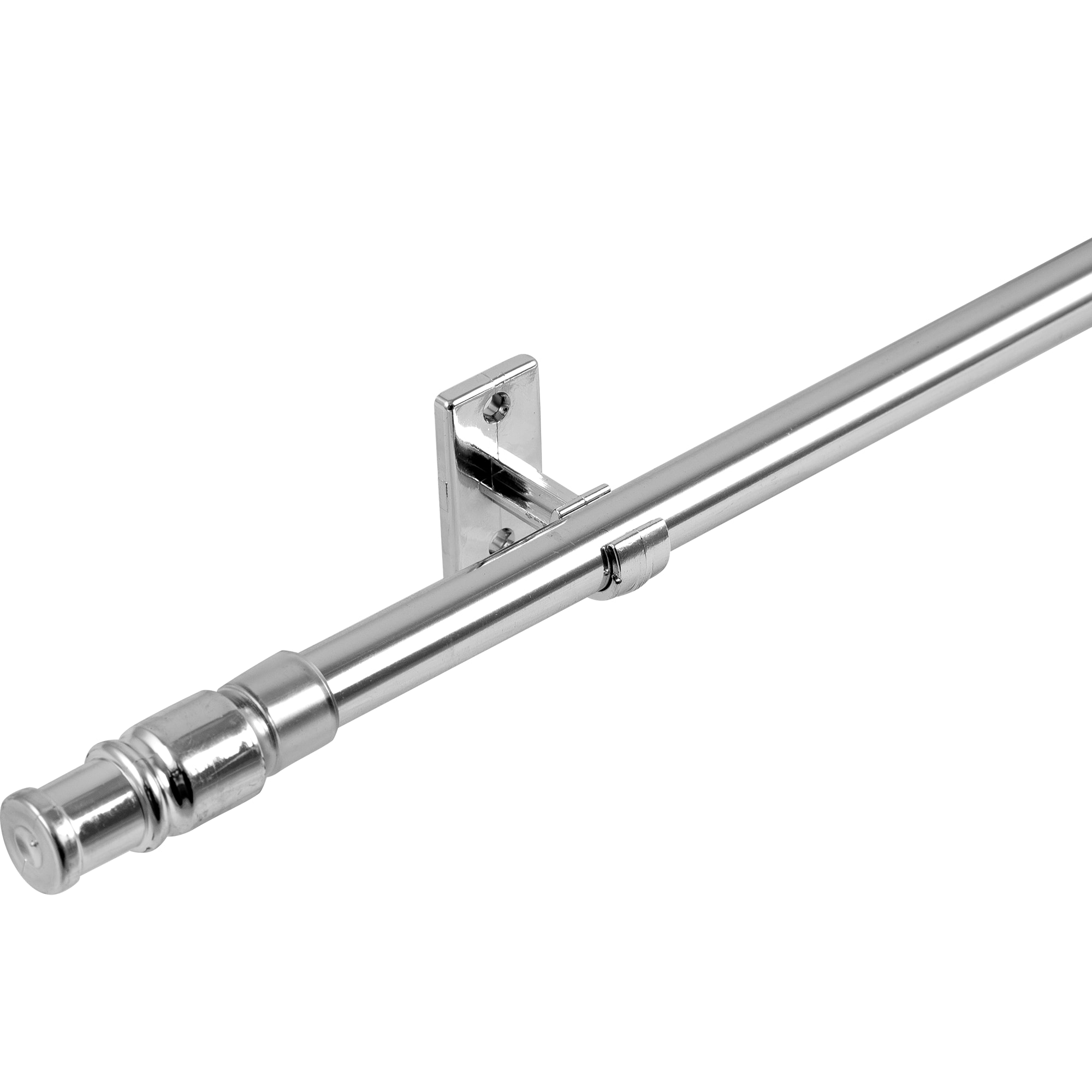 13642969 Карниз витражный Калифорния 55-85 см металл цвет хром Santreyd 