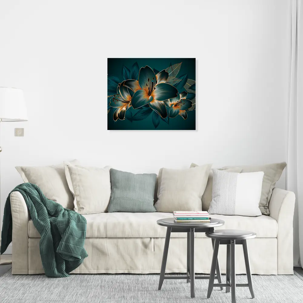 Картина на холсте Постер-лайн Лилии 40x50 см STLM-2029922 - Вид №1