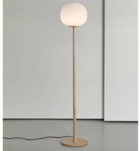 LUCEPLAN Светодиодный торшер из дутого стекла Lita