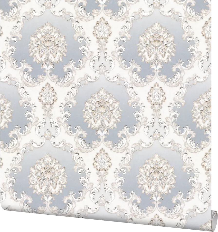 Флизелиновые обои Palitra Planet Margaret в небесно-голубом оттенке 89363099