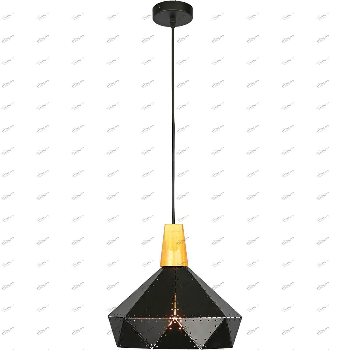 Подвесной светильник Omnilux OML-90306-01 OMNILUX 903 199623 Черный 