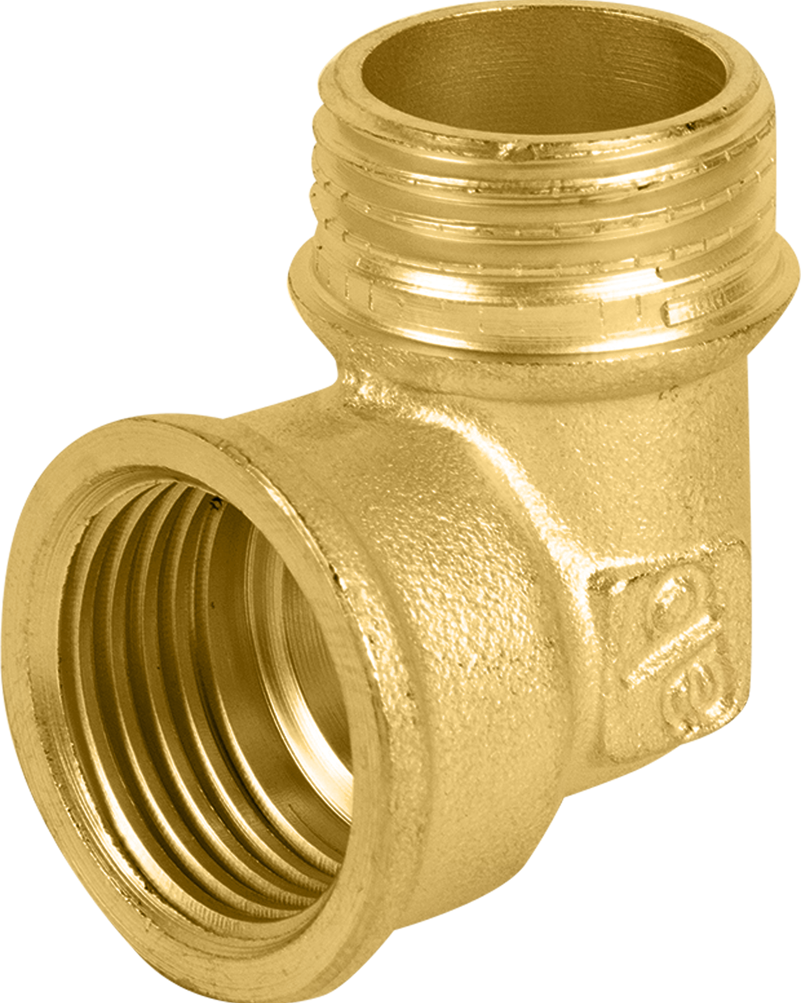 Угловой фитинг Santreyd 1/2" латунный для трубопроводов 82275354