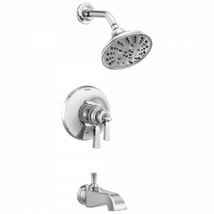 T17T456 Панель для ванны и душа TempAssure 17T Delta Faucet Dorval Хром