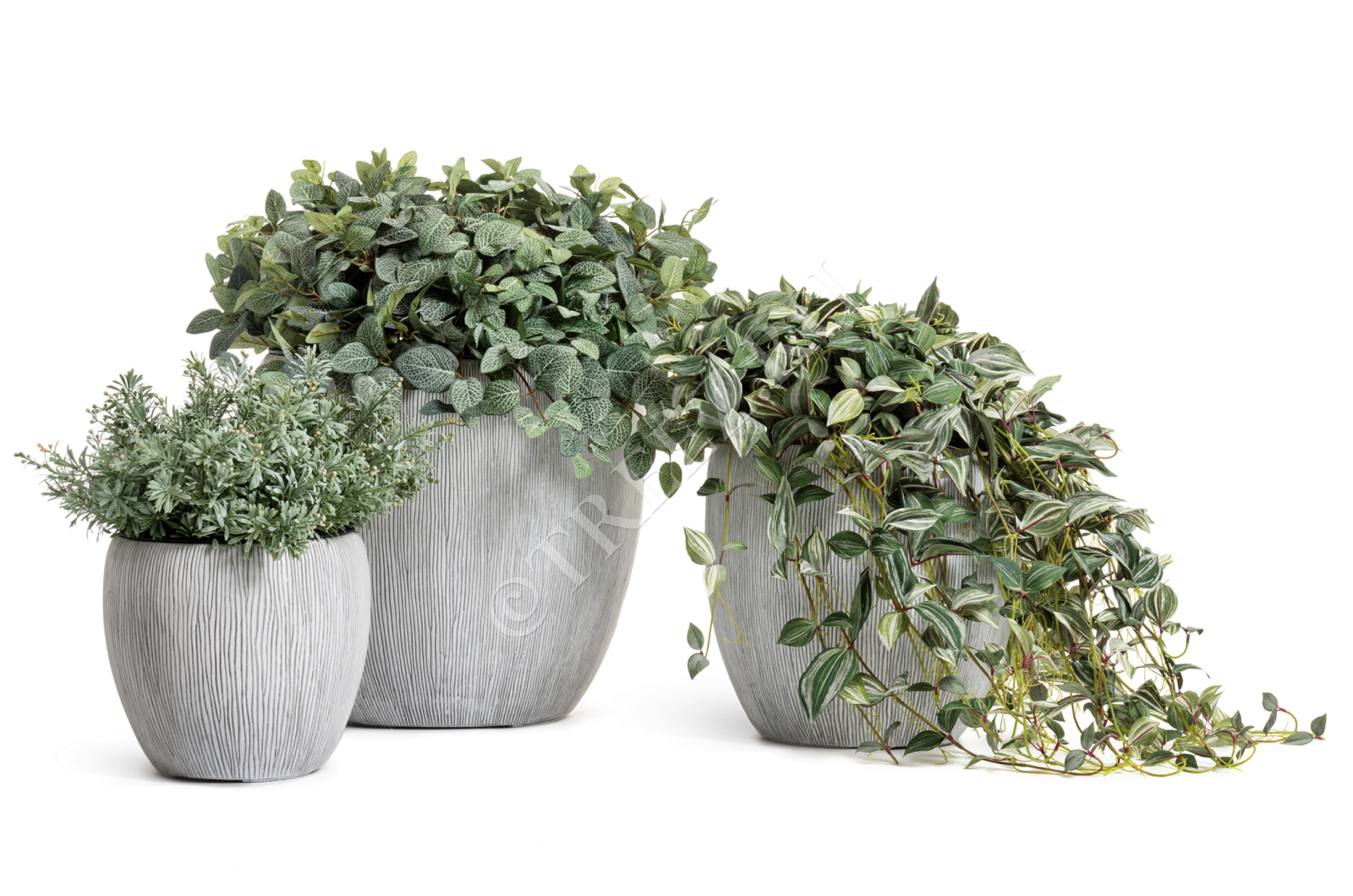 41.3320-06-044-IVR-49 Кашпо  Effectory - серия Wow - Конус-Чаша - Слоновая кость Цветочная коллекция  - Вид №5