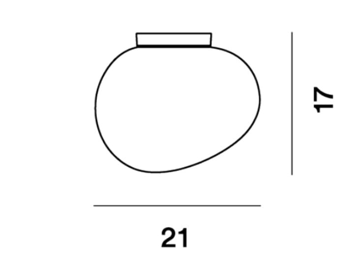 Потолочный светильник из дутого стекла Foscarini Gregg ARCH-00099989 - Вид №6