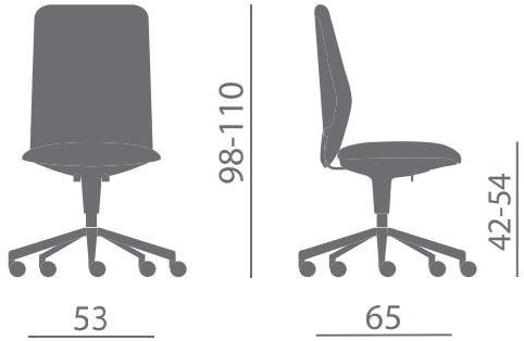 Kastel Откидывающийся офисный стул sun-id-1353824 - Вид №1