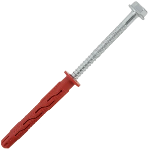 Дюбель фасадный Hilti HRD-H 10x80 мм нейлон/оцинкованная сталь цвет красный 4 шт.