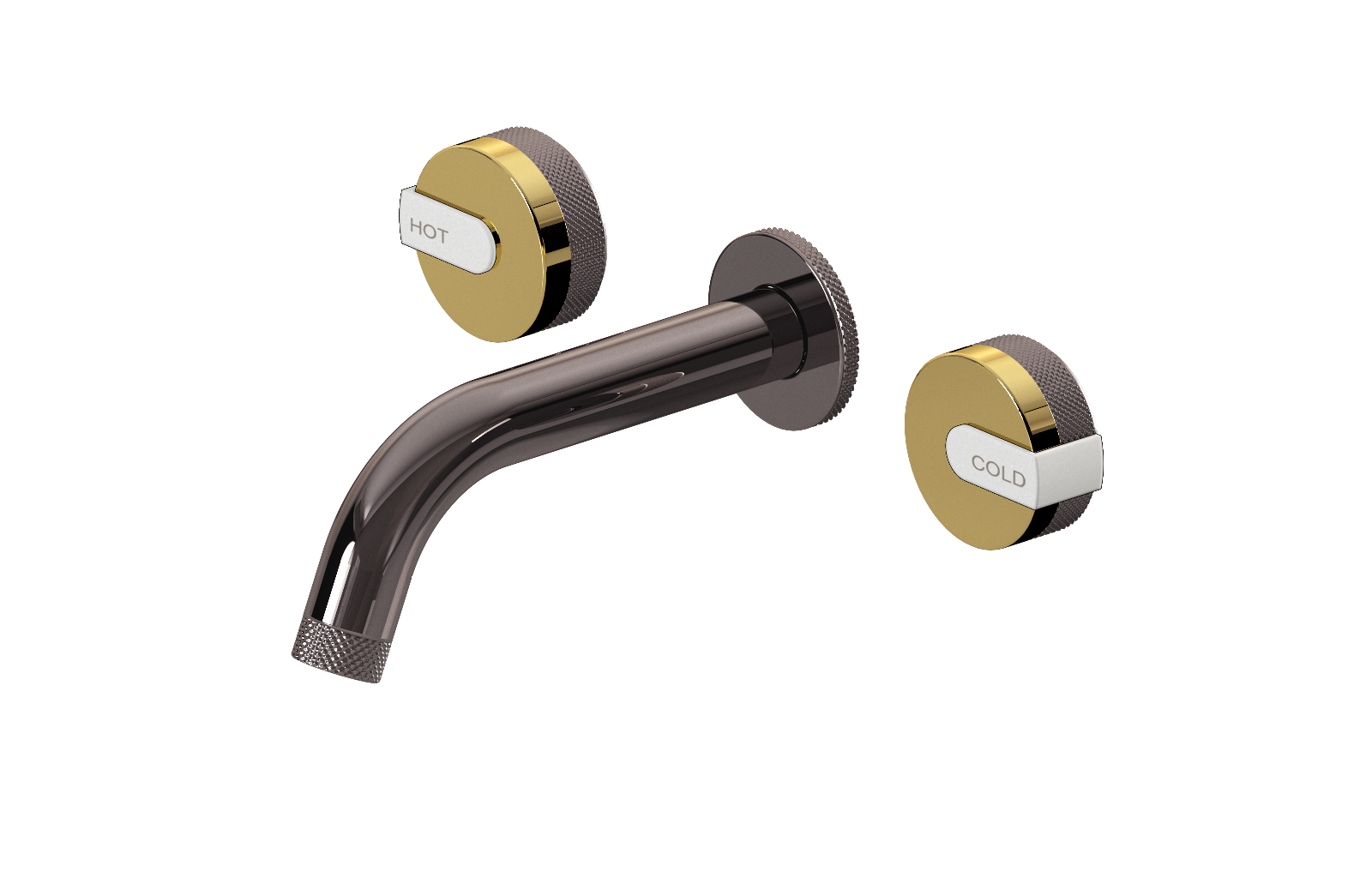 E-11530-R1AU-L1WT-OX Смеситель для умывальника из 19,1см носикем (внешняя часть) GRAFF MOD+